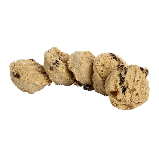 (320 Pack) Otis Spunkmeyer Frozen Oatmeal Rasin Cookie Dough, 1 oz. per Cookie